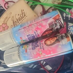 Glitter spray for hair and body